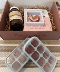 Placenta Smoothie Cubes
